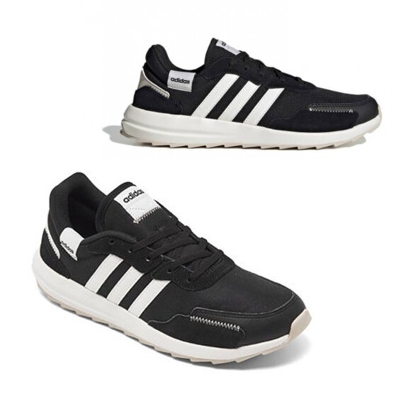 Adidas Women's Retrorun Running Sneakers from Finish Line Size 6 Black Comfort - Picture 16 of 16